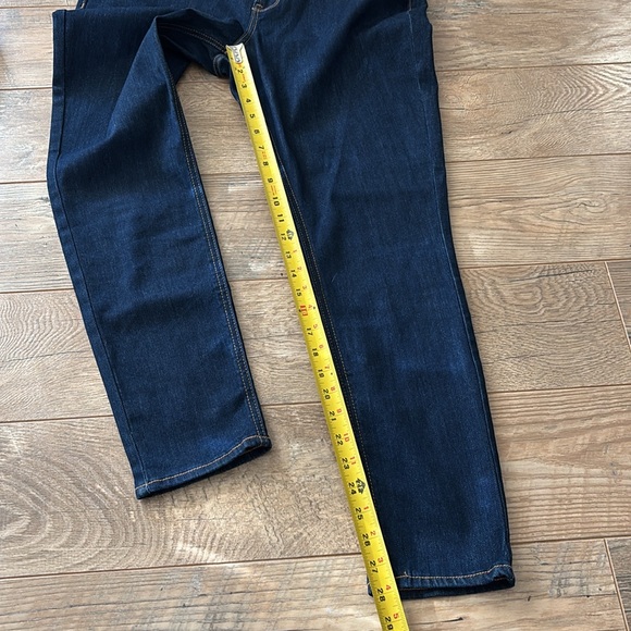 NWT Old Navy High Rise Super Skinny Dark Wash Jeans, Women’s Size 14 - Picture 7 of 8